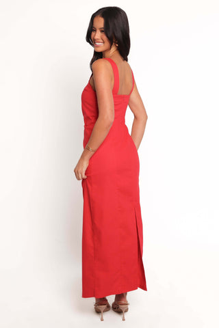Caterina Maxi Dress - Red - XL - Image 36