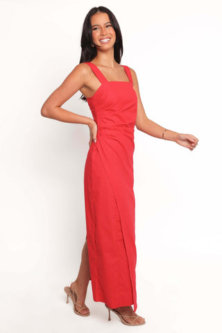 Caterina Maxi Dress - Red - XL - Image 38