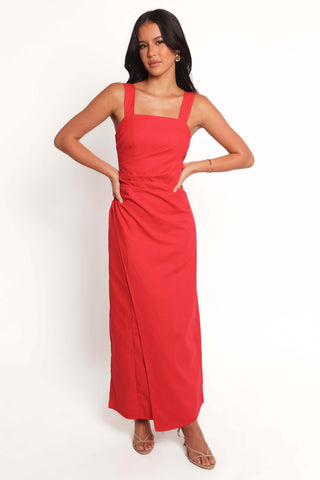 Caterina Maxi Dress - Red - XL - Image 34