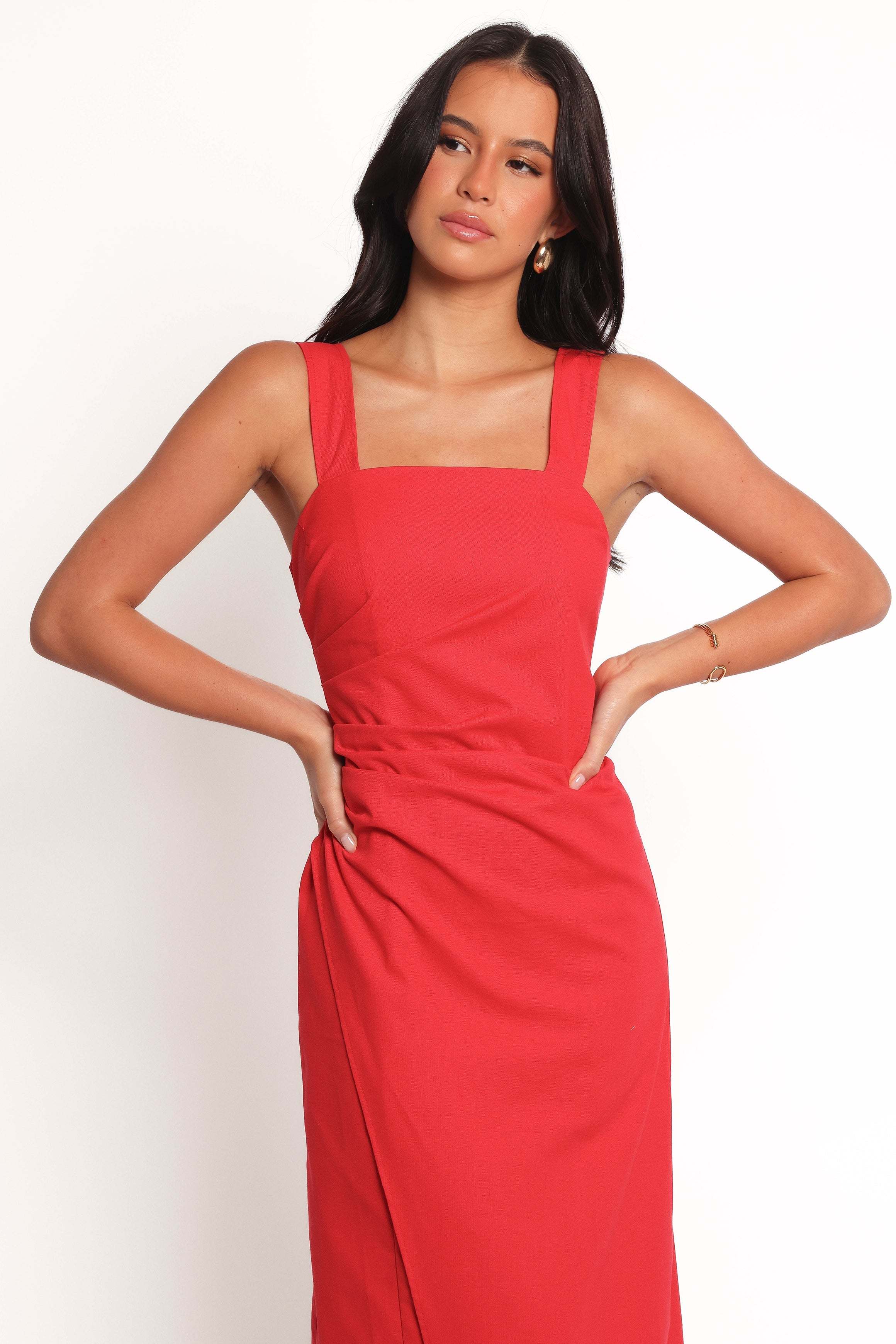 Caterina Maxi Dress - Red - XL - Image 37
