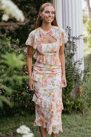 Leila Maxi Dress - Peony - 16 - Image 72