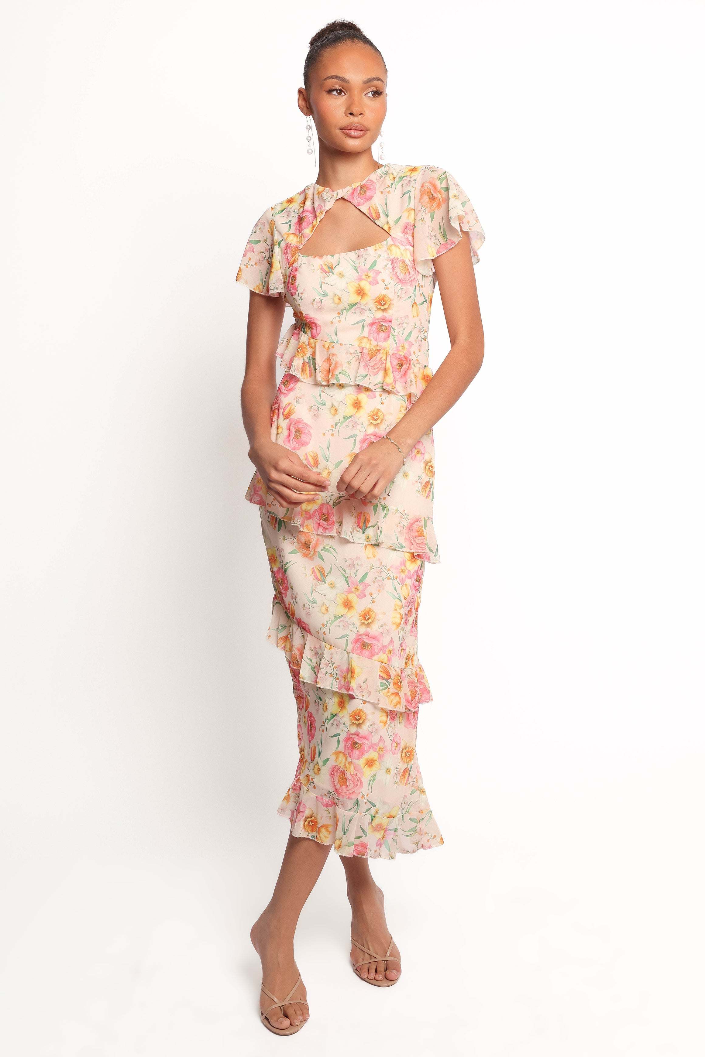 Leila Maxi Dress - Peony - 16 - Image 65