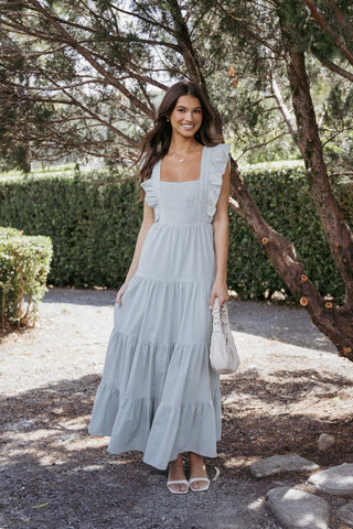 Lillian Maxi Dress - Pale Blue - XL - Image 40