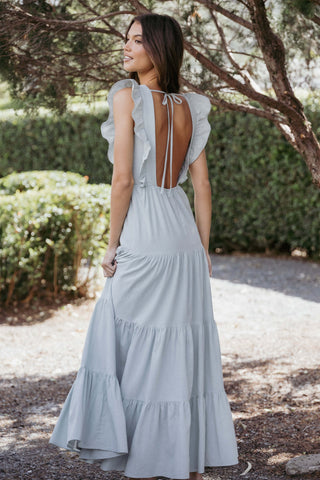 Lillian Maxi Dress - Pale Blue - XL - Image 33