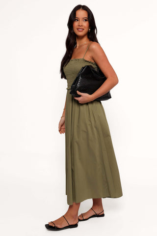 Nigella Maxi Dress - Olive Green - XL - Image 48
