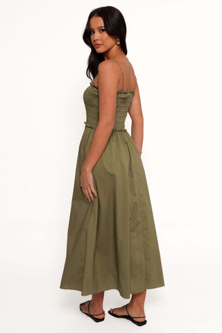 Nigella Maxi Dress - Olive Green - XL - Image 51