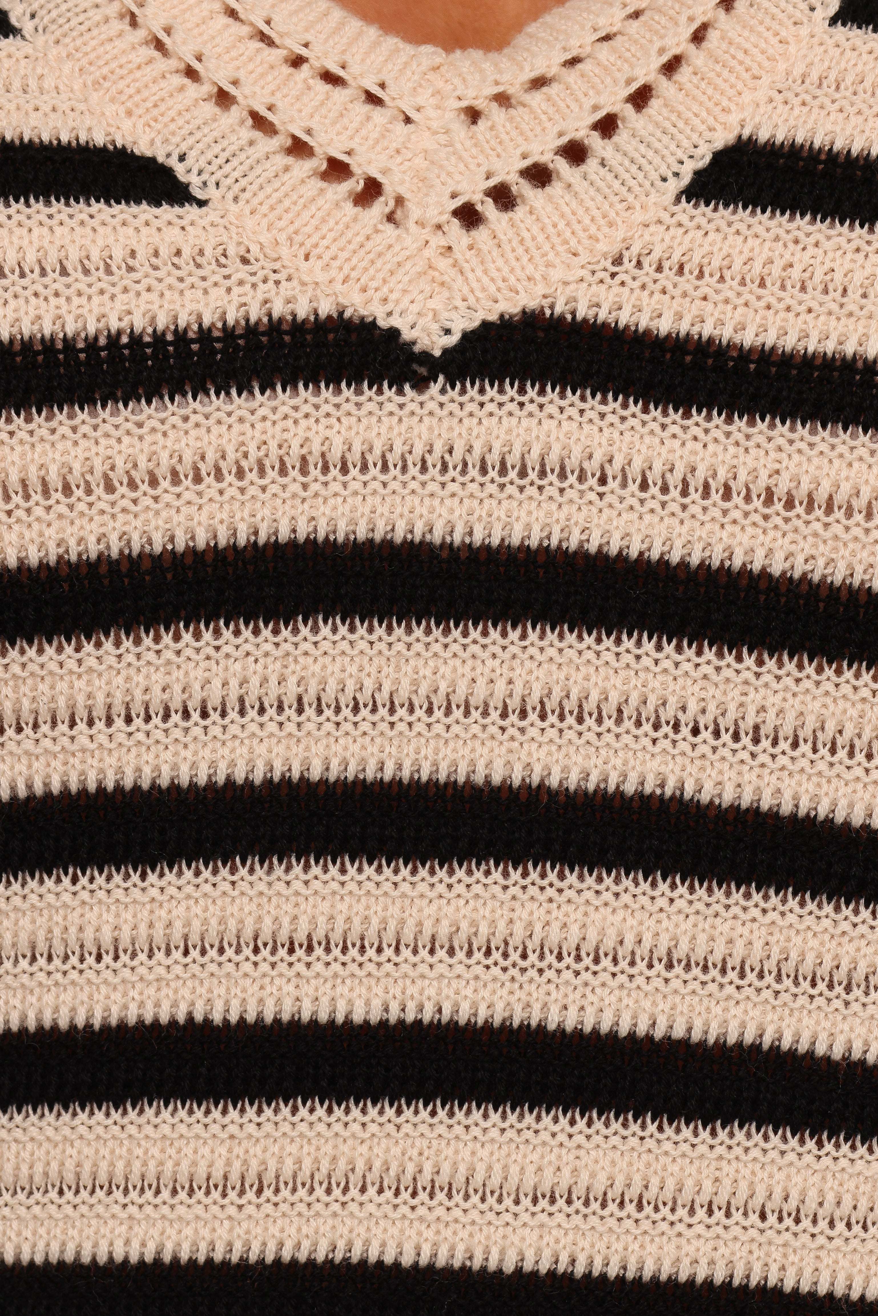 Vega Midi Dress - Black Stripe - XL - Image 40