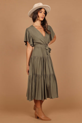 Barker Dress - Olive - XL - Image 39