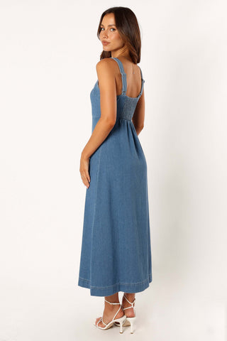 Bettie Midi Dress - Denim - XL - Image 42